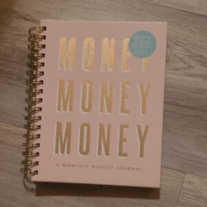 Pink and Gold Budget Journal